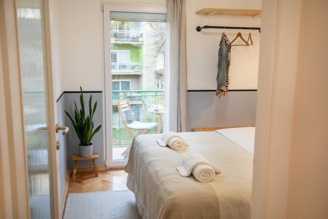 Design 1Bdr Apartment With Balcony 자그레브 외부 사진