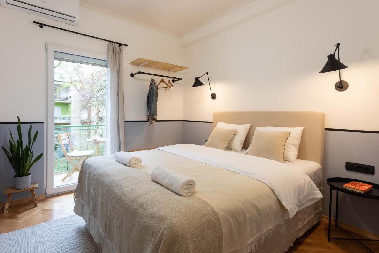 Design 1Bdr Apartment With Balcony 자그레브 외부 사진